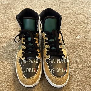 Jurassic World Custom Shoes Size 10